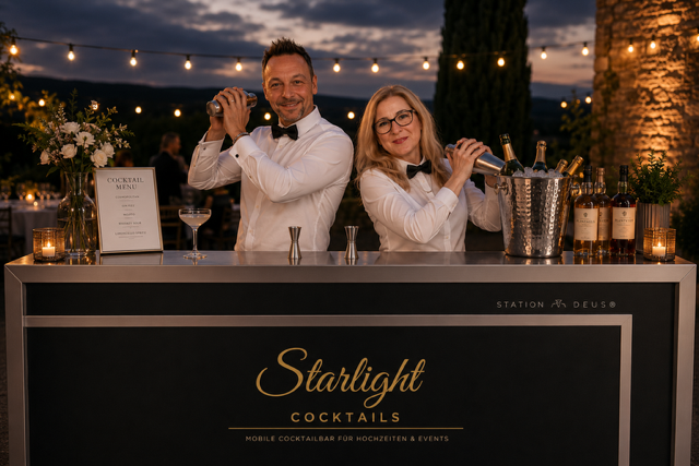 Starlight Cocktails Mobile Cocktailbar für Hochzeiten & Events